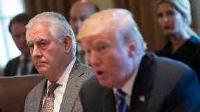 Rex Tillerson has been forced to defend Donald Trump's fitness for office.