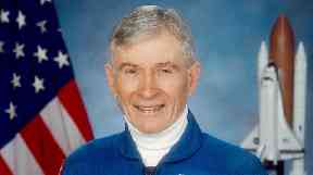 John Young commanded the first space shuttle flight.