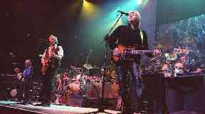 The Moody Blues play at Royal Albert Hall in 2002.