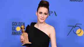 Rachel Brosnahan won best actress for her role in The Marvelous Mrs Maisel