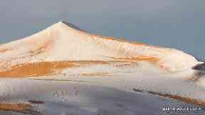 In summer, the Sahara Desert is one of the hottest places on Earth.