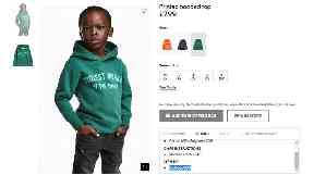 The H&M advert sparked outrage online.