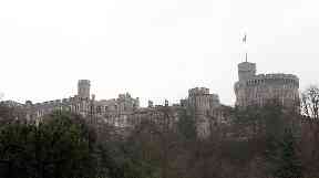 The gems were hidden in the tin and buried under a sally port at Windsor Castle.