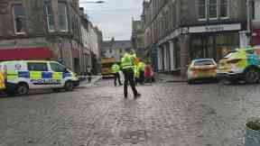 St Andrews: Four tourists were injured.