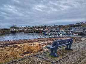 A peaceful spot by the harbour.