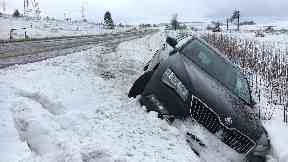 Crash: Police say that 17 crashes were reported to them on Tuesday morning.