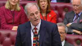 Lord Bates announces his shock resignation.