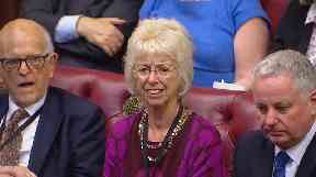 Both sides of the chamber appeared shocked at Lord Bates' resignation.