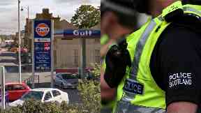 Raid: Cash and cigarettes allegedly stolen.