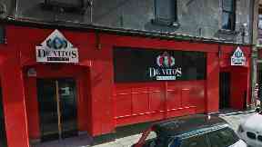 De Vito's: Man suffered loss of vision.