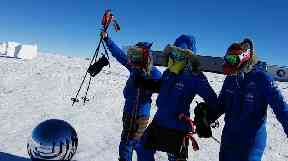 The Ice Maidens team made history on their Antarctica journey.