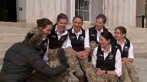 The six-strong team hope they have inspired other women to push themselves.