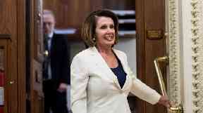 Wearing four-inch heels and forgoing any breaks, Pelosi spent much of the rare talkathon reading personal letters from the young immigrants.