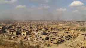 Deir el-Zour was liberated from so-called Islamic State last year.