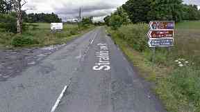 A81: Boy, 14, was in back seat of car.