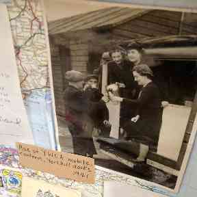 Some of the photos have already been reclaimed by family members.