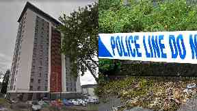 Williamsburgh Court: Tower block was site of crime scene on March 4.