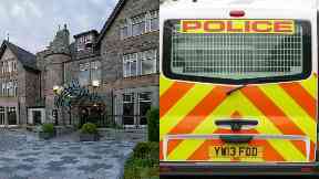 Malmaison: Woman taken to hospital.