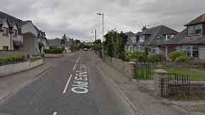 Inverness: He was found under a wall.