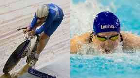 Katie Archibald (left) and Hannah Miley (right) are amongst Scotland's top medal hopes.