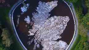 Restored: The map was created in the 1970s.