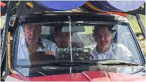 Grand Tour: Filmed latest series in Scotland.