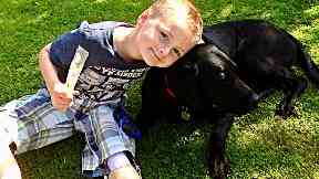 Hamish: At just one-year-old, Hamish was diagnosed with a rare and aggressive soft tissue cancer