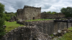 Craignethan Castle: Site is a Historic Scotland property.