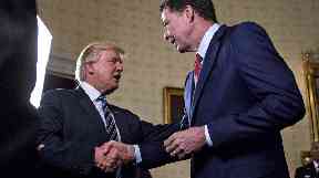 Comey and Trump's relationship is no longer cordial.