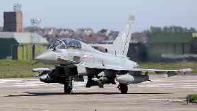 Lossiemouth: The collision was avoided at the last moment.