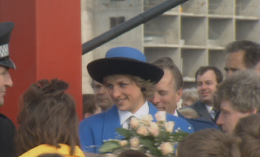 Princess Diana and Prince Charles opened the event.
