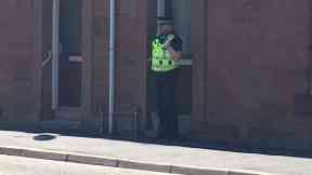 St Vigeans Road: Police incident in Arbroath on April 28.