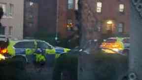 Sunart Road: Police arrest 'armed' man.