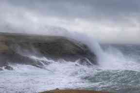 Wild waves.