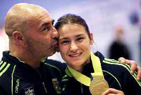 Pete Taylor with his daughter Katie