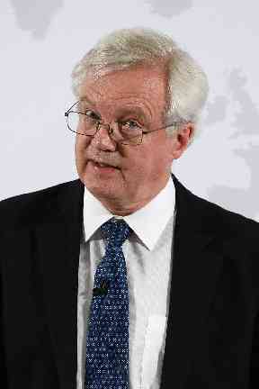 Secretary of State for Exiting the European Union David Davis