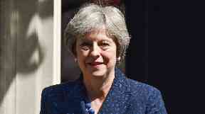 Theresa May had hard talks with David Davis over the 'backstop'.