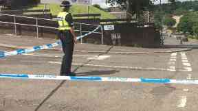 Greenock: Street has been cordoned off.