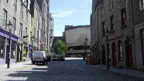 The Green: Man found injured in city centre (file pic).