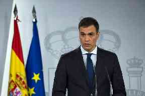 Pedro Sanchez.