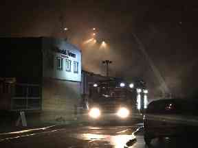 SP Fireworks blaze