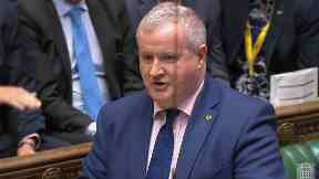 Ian Blackford: SNP MPs followed him out of chamber in walkout on Wednesday.