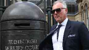 John Leslie: He says he 'lost a year of his life'.