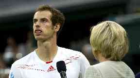 An emotional Andy Murray speaks to the BBC after losing in the 2012 final.