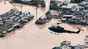 Japan: At least 100 people dead.