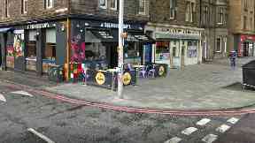 Pub: Incident at The Mousetrap in Edinburgh.