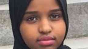 Ikram Barre: Family concerned.