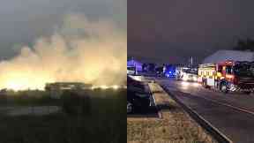 Fire: Understood to have been caused by electrical fault.