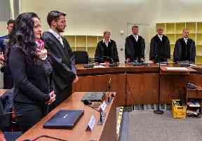 Beate Zschaepe in court in Munich
