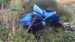 Crash: Road was closed for several hours.